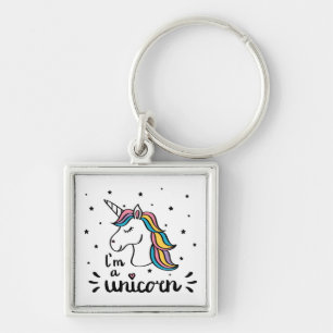 Unicorn   I'm A Unicorn Key Ring