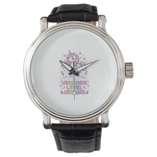Unicorn I'm Not Weird I'm Unicorn Level Unique Ado Watch