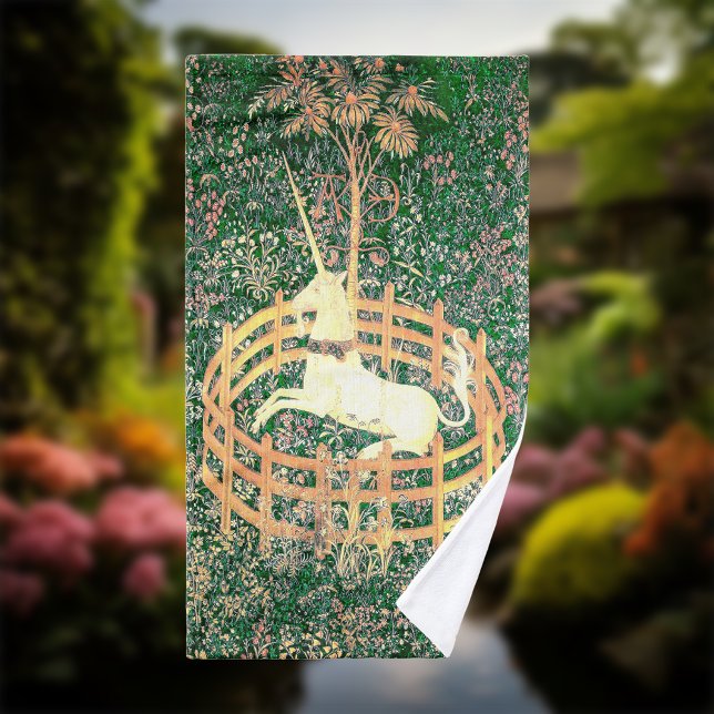 Unicorn In Captivity Hand Towel (Creator Uploaded)