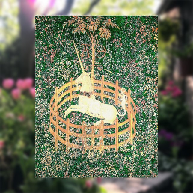 Unicorn In Captivity Postcard (Creator Uploaded)