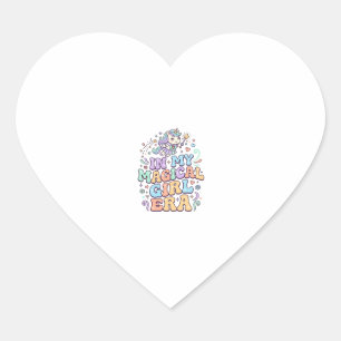 Unicorn In My Magical Girl Era Kawaii Sticker and