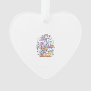 Unicorn In My Magical Girl Era Kawaii Sticker and Ornament