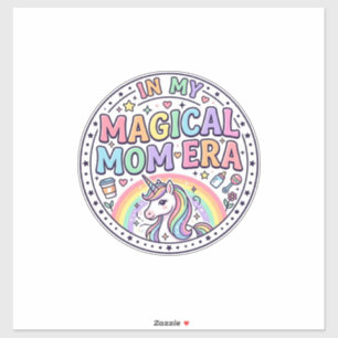 Unicorn In My Magical Mum Era Funny Shirt Graphic_