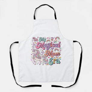 Unicorn In My Magical Mum Era Kawaii POD Artwork_1 Apron