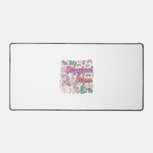 Unicorn In My Magical Mum Era Kawaii POD Artwork_1 Desk Mat