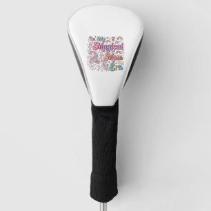 Unicorn In My Magical Mum Era Kawaii POD Artwork_1 Golf Head Cover