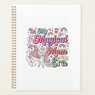 Unicorn In My Magical Mum Era Kawaii POD Artwork_1 Planner