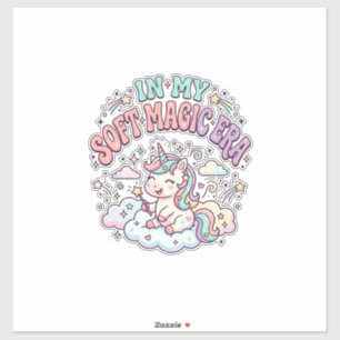 Unicorn In My Soft Magic Era Retro Style Product G