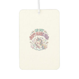 Unicorn In My Soft Magic Era Retro Style Product G Car Air Freshener