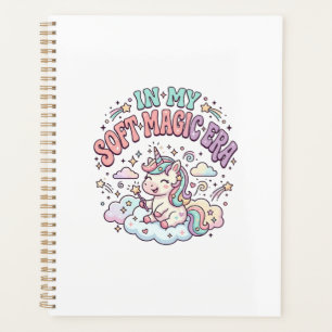 Unicorn In My Soft Magic Era Retro Style Product G Planner