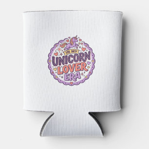 Unicorn In My Unicorn Lover Era Whimsical Merch De Can Cooler