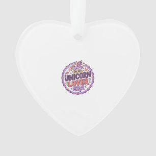 Unicorn In My Unicorn Lover Era Whimsical Merch De Ornament