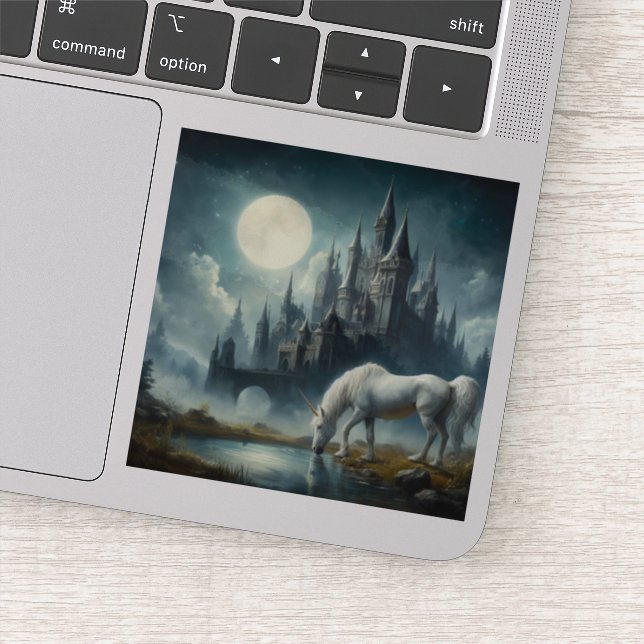 Unicorn in the Woods (Detail)