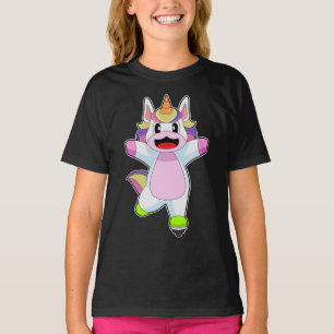 Unicorn Inline skating Roller skates T-Shirt