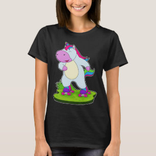Unicorn Inline skating Roller skates T-Shirt