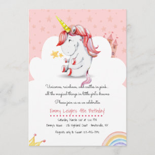Unicorn Invitation