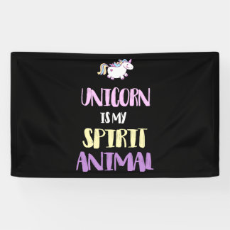 Unicorn is My Spirit Animal  Banner