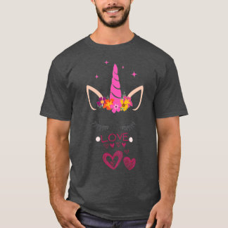 unicorn is my valentine funny Classic T-Shirt