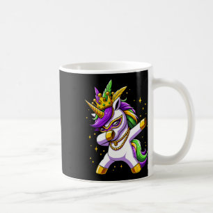 Unicorn Jester Mask Costume Kids Toddler Girls Mar Coffee Mug