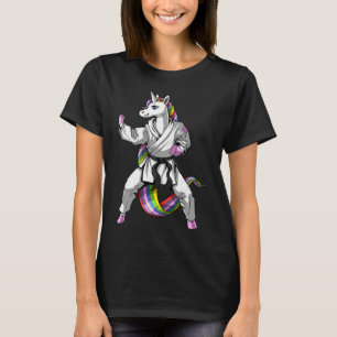Unicorn Karate Ninja Martial Arts Judo Kickboxing T-Shirt