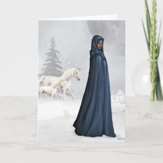 Unicorn Keeper Greeting Card