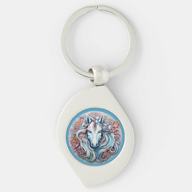 Unicorn Key Ring (Front)