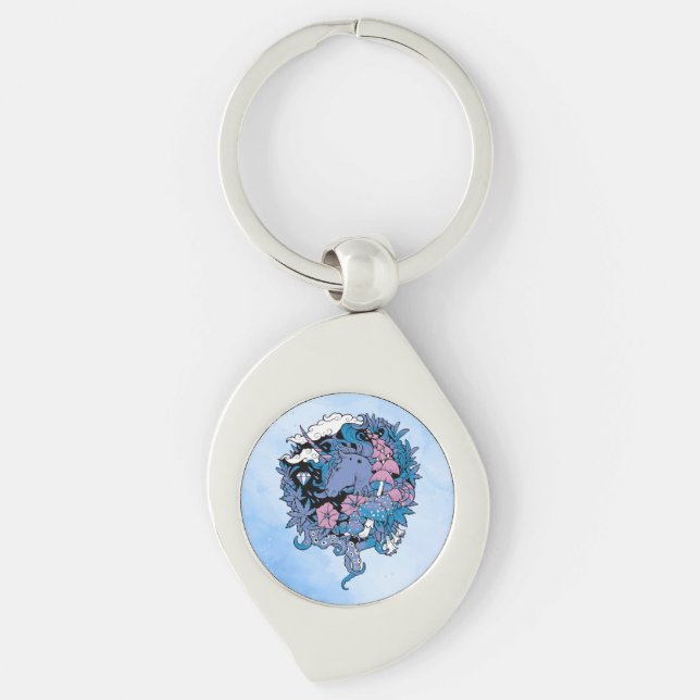 Unicorn Key Ring (Front)
