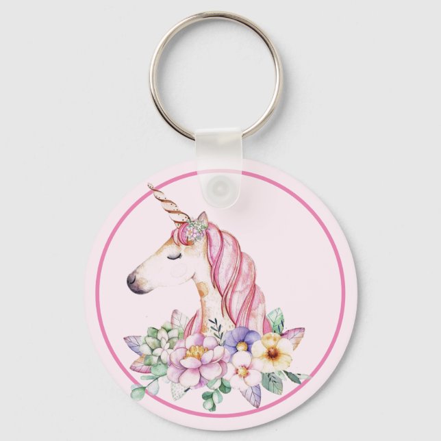 Unicorn Key Ring (Front)