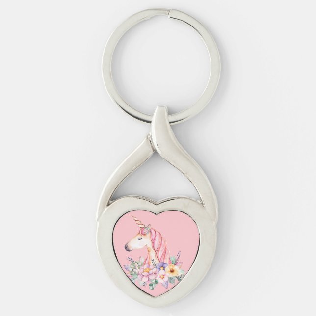 Unicorn Key Ring (Front)