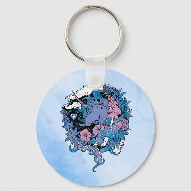 Unicorn Key Ring (Front)