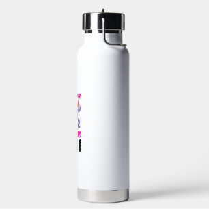 Unicorn Kids 1st Birthday Party Boy 1 Year Old Bda Water Bottle