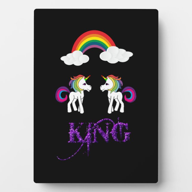 Unicorn King Plaque (Front)