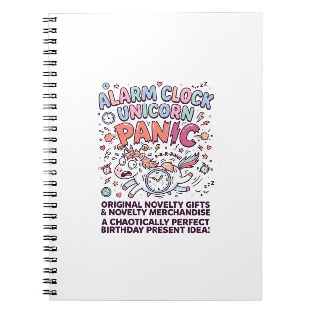 Unicorn Kingdom Guard Adorable Vector Design_1 Notebook (Front)