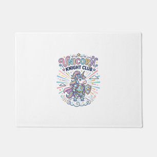 Unicorn Knight Club Print Ready Apparel Graphic_1 Doormat