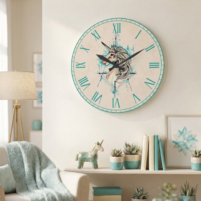 Unicorn Large Clock (Creator Uploaded)