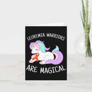 Unicorn Leukaemia Awareness Gift Card