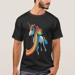 Unicorn LGBTQ Pride Gay Rainbow Horse T-Shirt