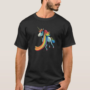 Unicorn LGBTQ Pride Gay Rainbow Horse T-Shirt