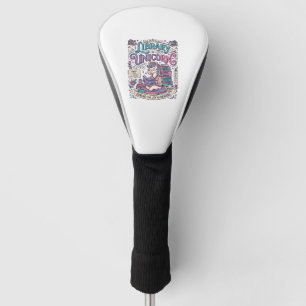 Unicorn Library Unicorn Colourful POD Artwork_1 Golf Head Cover