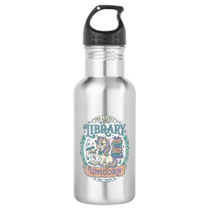 Unicorn Library Unicorn Whimsical Graphic Tee Desi 532 Ml Water Bottle