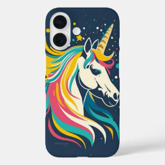 unicorn licorn is a legendary horse iPhone 16 case
