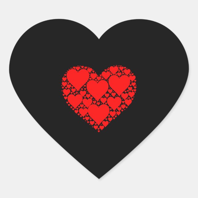 Unicorn Life  Heart Sticker (Front)