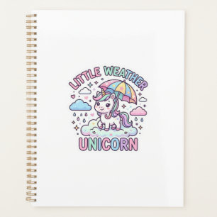 Unicorn Little Weather Unicorn Graphic Design Whit Planner