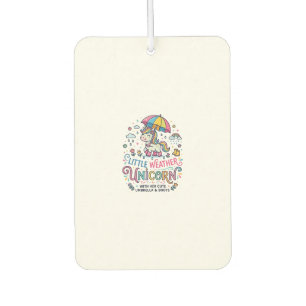 Unicorn Little Weather Unicorn Trendy Shirt Graphi Car Air Freshener