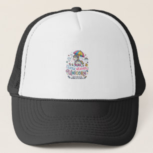 Unicorn Little Weather Unicorn Trendy Shirt Graphi Trucker Hat