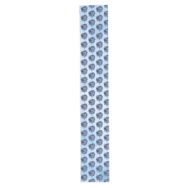 Unicorn Long Table Runner (Front)