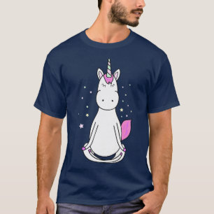 Unicorn Lotus Yoga T-Shirt