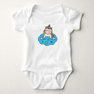 Unicorn love baby bodysuit