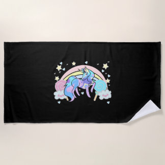 Unicorn LOVE                          Beach Towel