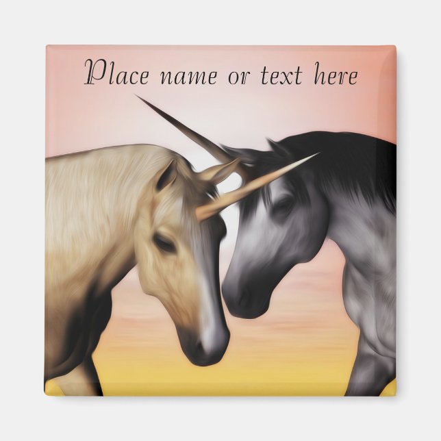 Unicorn love magnet (Front)